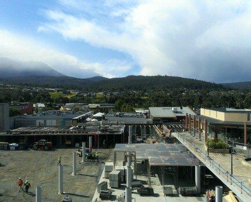 Channel Court, Kingston, Tasmania - in construction