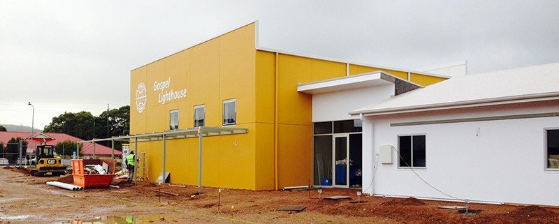 United Pentecostal Church, Morphett Vale, Adelaide - in construction