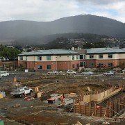 Barossa Park Hydrotherapy and Wellness Centre, Glenorchy Tasmania - in construction