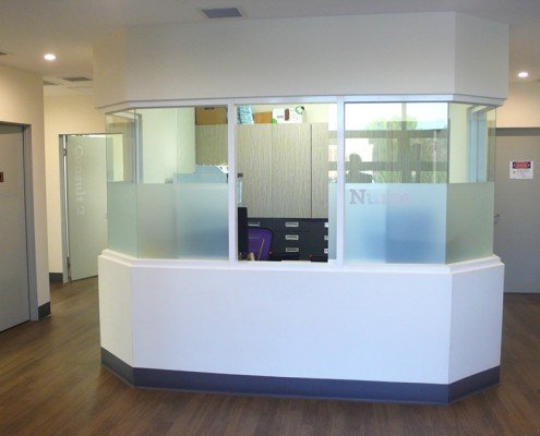 Caulfield Dermatology nurses station