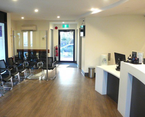 Caulfield Dermatology reception