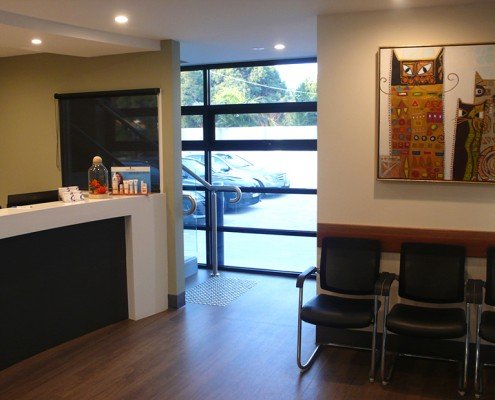 Caulfield Dermatology reception