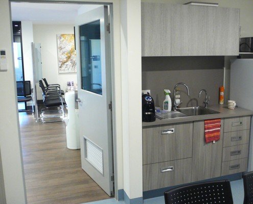 Caulfield Dermatology staff kitchenette