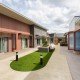 Freemasons' Homes of Southern Tasmania - Lindisfarne Nursing Home internal courtyard