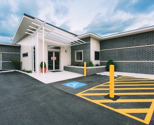 Freemasons' Homes of Southern Tasmania - Lindisfarne Nursing Home entrance