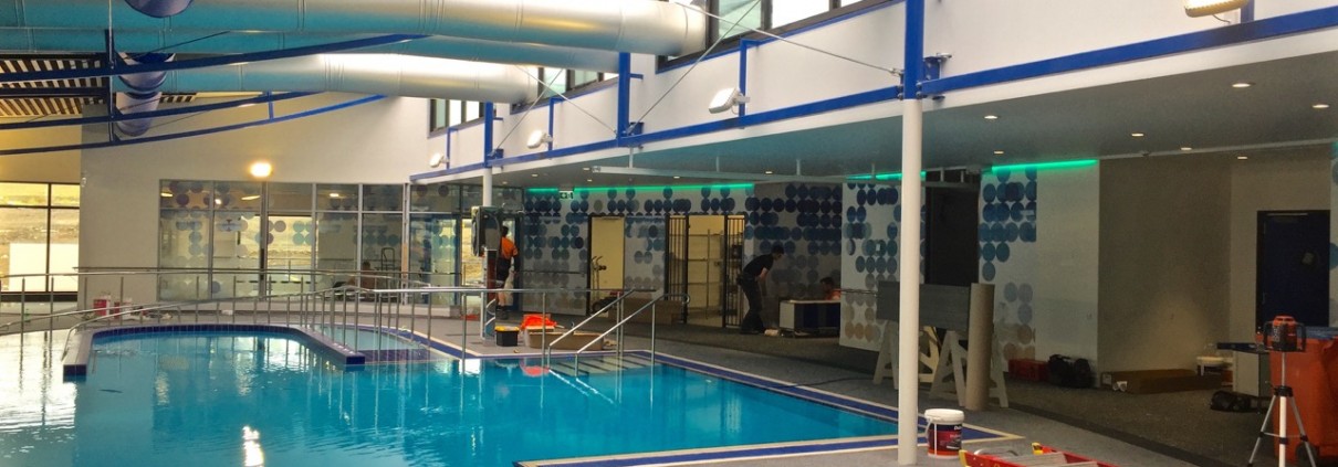 Barossa Park Hydrotherapy Pool and Wellness Centre - in construction