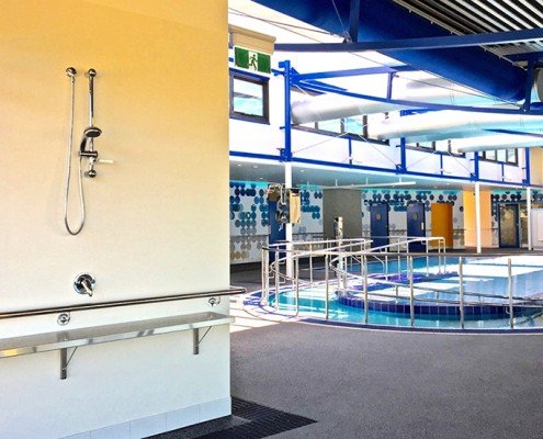 Barossa Park Hydrotherapy Pool and Wellness Centre - rinse showers
