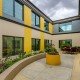 Barossa Park Lodge, Glenorchy Tasmania - internal yellow courtyard