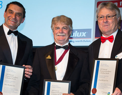 2015 National Professional Excellence in Building Awards - Damian Rogers