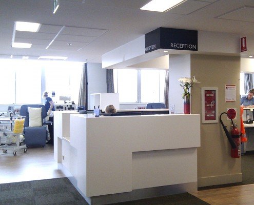 Royal Hobart Hospital, Oncology Ward reception