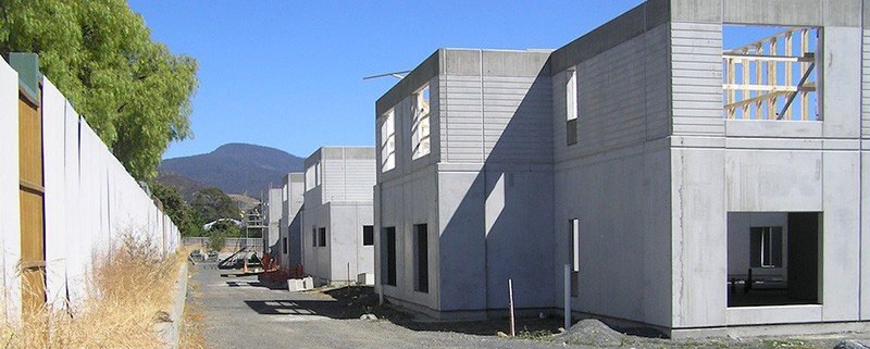 Barossa Park Lodge, Glenorchy, Tasmania - in construction