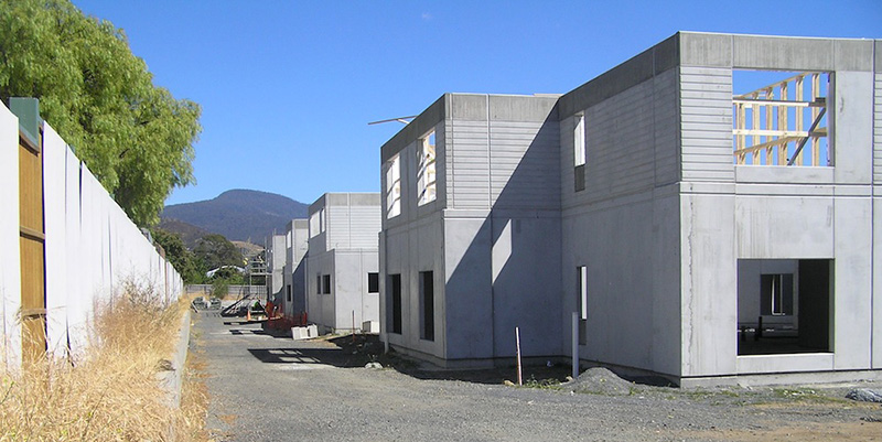 Barossa Park Lodge, Glenorchy, Tasmania - in construction