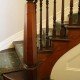 Heritage renovation and restoration, Wirksworth House, Bellerive, Tasmania - internal grand stair and balustrade