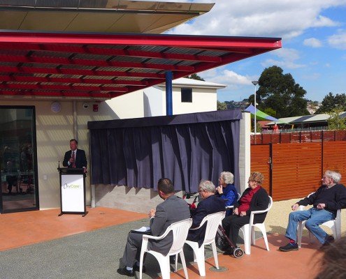 Barossa Park Hydrotherapy Pool - State Premier Will Hodgman officiates opening