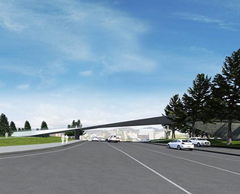 Tasman Highway Memorial Bridge 3D concept design