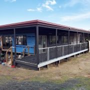 Eastside Lutheran College transportable classroom under construction