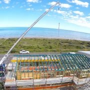 Aldinga Beach, Beach House, South Australia - steel raise