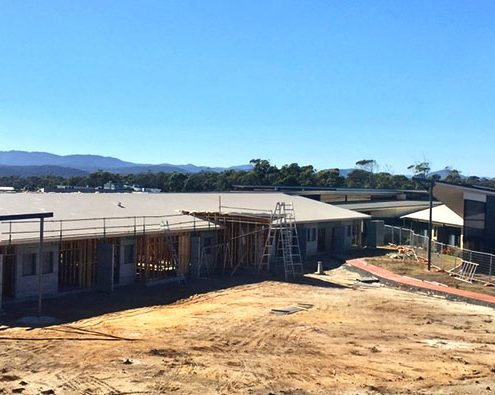 Rubicon Grove Aged Care Facility in construction, Port Sorell, Tasmania