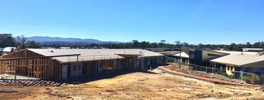 Rubicon Grove Aged Care Facility in construction, Port Sorell, Tasmania