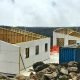 Mount Mawson Public Shelter in construction, Mt Field National Park, Tasmania