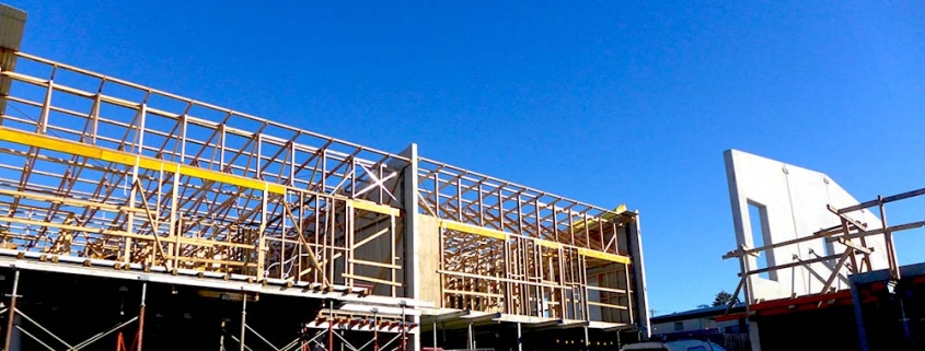 Freeman EstateILU Independent Living Units in construction in Kingston, Tasmania