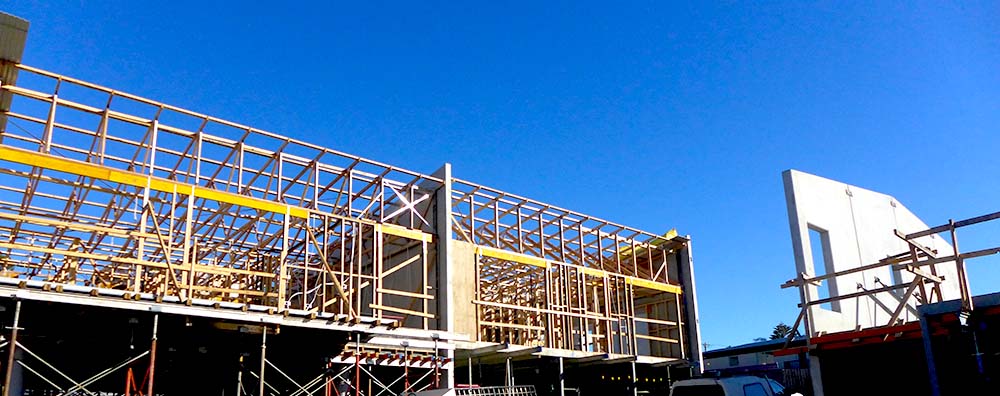 Freeman EstateILU Independent Living Units in construction in Kingston, Tasmania