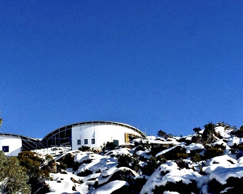 Mt Mawson Day Shelter and Ski Patrol facilities_in construction