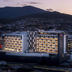 Crowne Plaza Hotel - Birds eye view