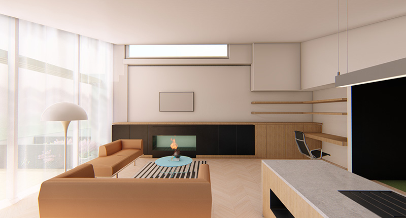3D Renders and visualisation example project_apartments