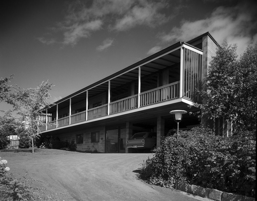 "Bornholm" - 14A Red Chapel Ave, Sandy Bay, 1962 - Architect: Jim Moon