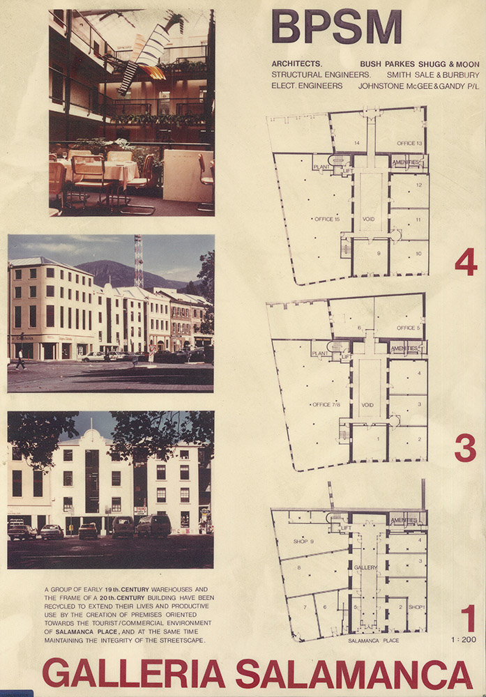 Galleria Salamanca, 1984 - Salamanca Place, Hobart