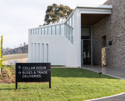 Pressing Matters Winery - Cellar Door Entrance