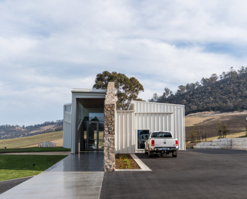 Pressing Matters Winery - Cellar Door front and back