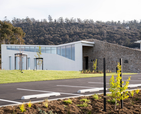 Pressing Matters Winery - Cellar Door view from the carpark