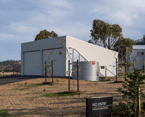 Pressing Matters Winery - Storage room