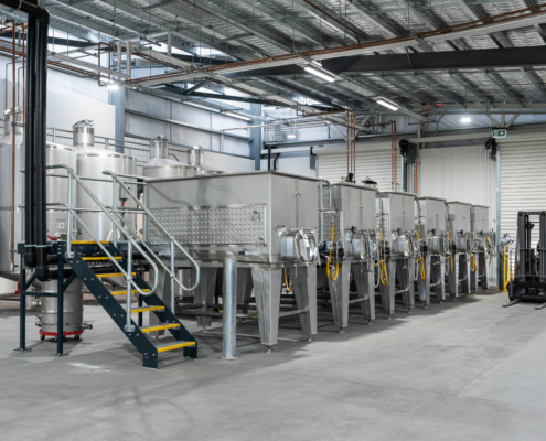 Pressing Matters Winery - Processing Room internal