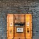 Pressing Matters Winery - Cellar Door display cabinet feature