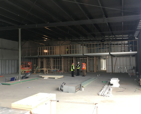 Salamanca Fresh_Bellerive - Hobart supermarket in construction, internal