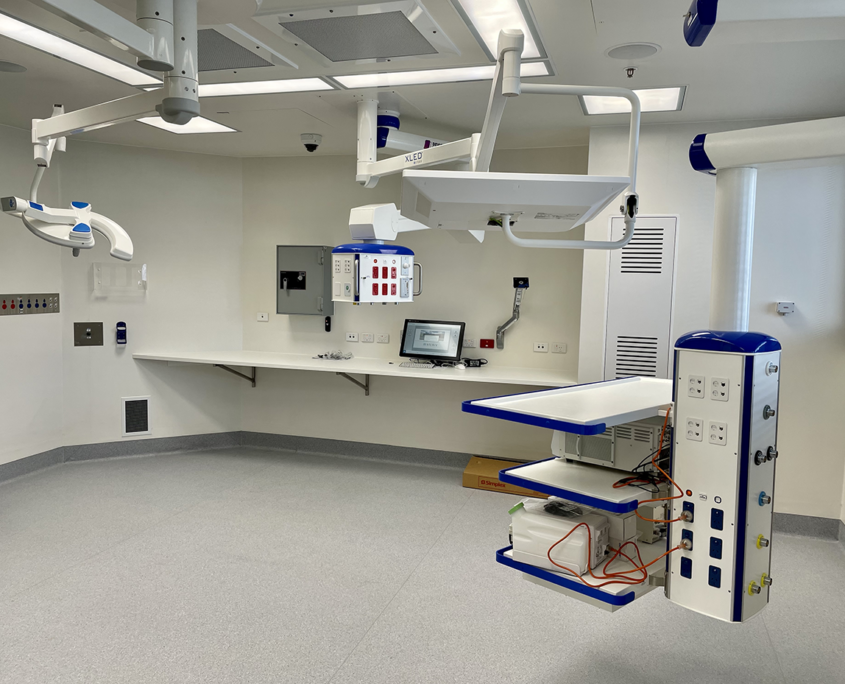 RHH Endoscopy Procedure Room Nearing Completion - BPSM Architects