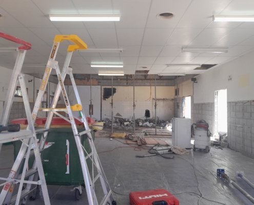 West Coast Sports Centres - Zeehan construction begins