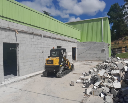 West Coast Sports Centres - Zeehan construction begins